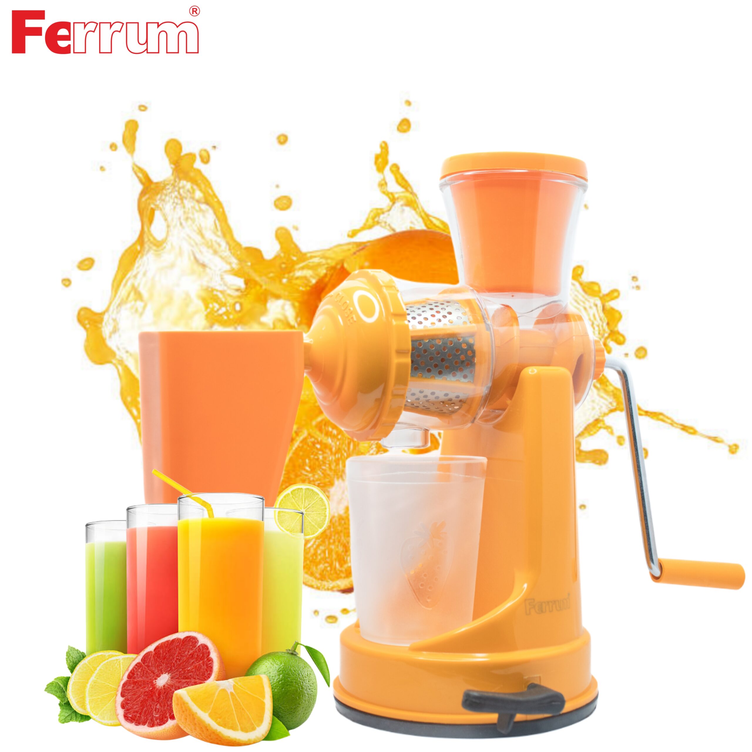 Ferrum Fruit Juicer Orange Ferrum Fruit Juicer orange