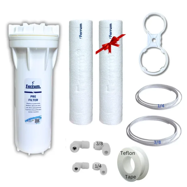ferrum external sediment pre filter set